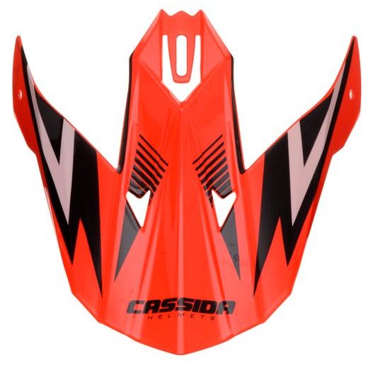 PEAK CASSIDA CROSS CUP PEARL WHITE/NEON RED/BLACK