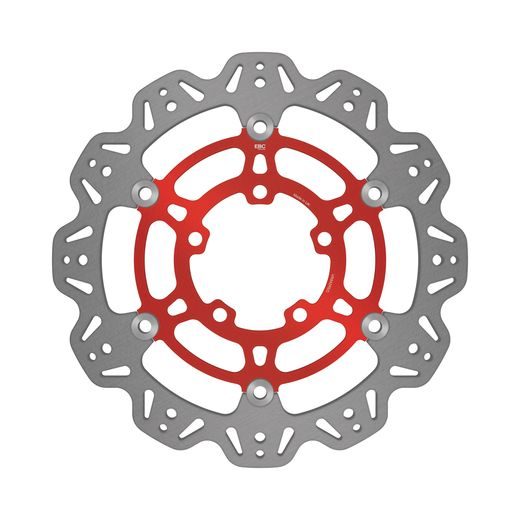 KOČIONA DISK EBC VR842RED CRVEN