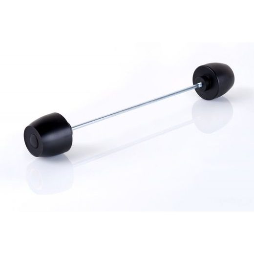 AXLE SLIDERS PUIG PHB19 20149N CRNI WITHOUT COLOR CAPS, REAR