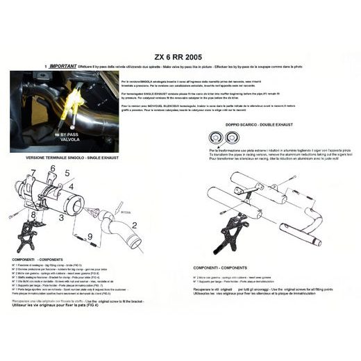 SLIP-ON EXHAUST GPR TIBURON K.64.TIBTO BRUSHED TITANIUM