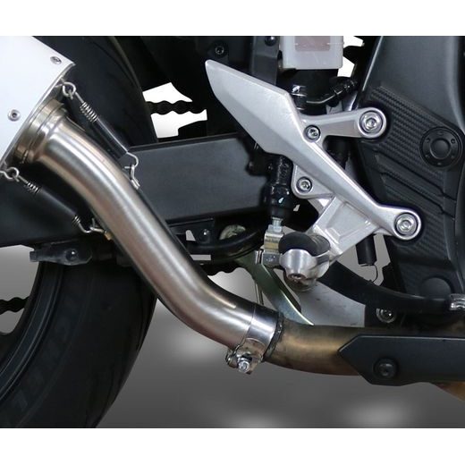 SLIP-ON EXHAUST GPR ALBUS EVO4 H.253.2.ALBE4 WHITE GLOSSY