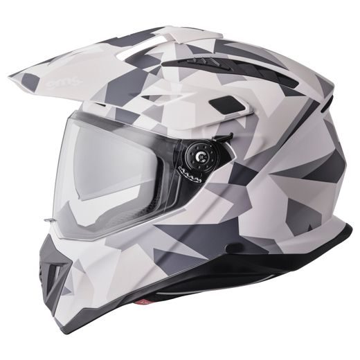 ENDURO HELMET GMS ADVENTUS CAMO ZG15002 MATT WHITE-GREY-CAMO S