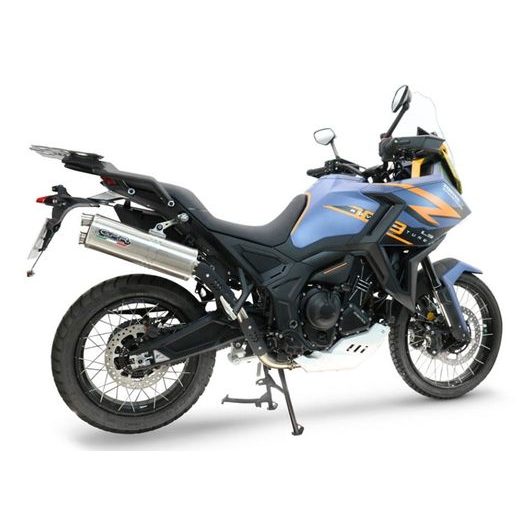 SLIP-ON EXHAUST GPR DUAL INOX Z.19.RACEDB.DUAL.IO BRUSHED STAINLESS STEEL INCLUDING LINK PIPE AND REMOVABLE DBKILLER