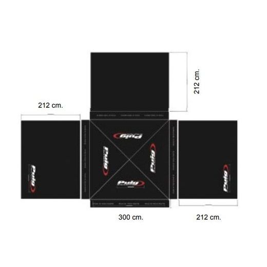 TENT PUIG 21447N CRNI