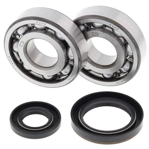 CRANKSHAFT BEARING AND SEAL KIT ALL BALLS RACING CB24-1019