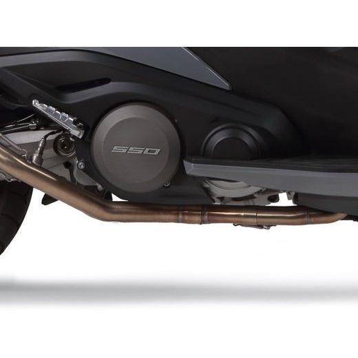 CIJELI ISPUŠNI SUSTAV GPR M3 E4.KYM.7.CAT.M3.TN BRUSHED TITANIUM