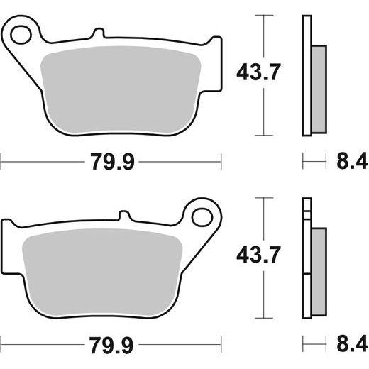 DISK PLOČICE BREMBO 07109 CC SCOOTER