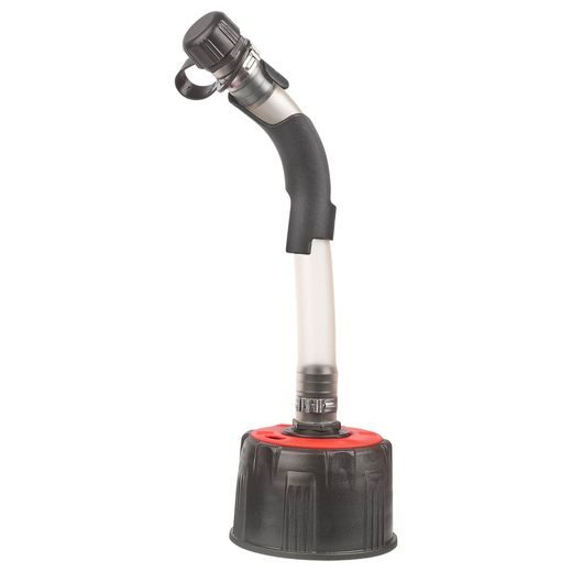 UTILITY CAN POLISPORT PROOCTANE 8460000001 20 L WITH STANDARD CAP + 250 ML MIXER + HOSE CLEAR RED