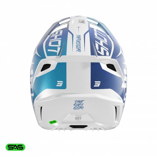 HELMET SHOT SPEED SIDE A04-21OB-D01 BLUE PEARLY S