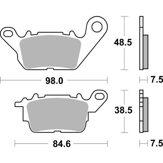 DISK PLOČICE BREMBO 07113 CC SCOOTER