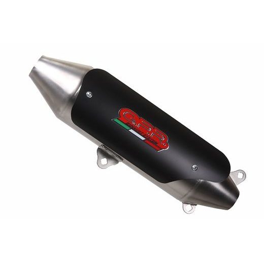 SLIP-ON EXHAUST GPR POWER BOMB QU.CAT.1.BOMB BRUSHED STAINLESS STEEL