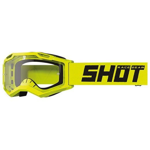 GOGGLES SHOT ROCKET KID 2.0 SOLID A07-29D1-C05 NEON YELLOW GLOSSY