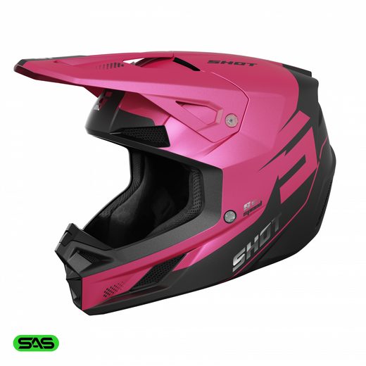 HELMET SHOT SPEED S A04-21OB-C02 PINK MATT XS