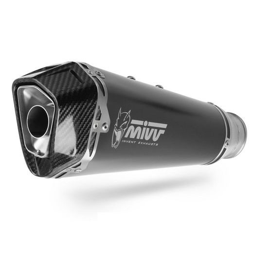 SILENCER MIVV DELTA RACE KT.014.LDRB BLACK STAINLESS STEEL