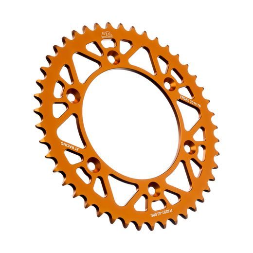 REAR ALU SPROCKET JT JTA 897-45ORG 45T, 520 ORANGE