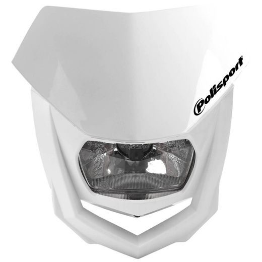 HEADLIGHT POLISPORT HALO 8657400036 WHITE/WHITE