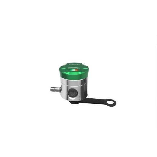 BRAKE FLUID RESERVOIR ACCOSSATO CNC-WORKED STRAIGHT BRACKET INCLUDED GREEN