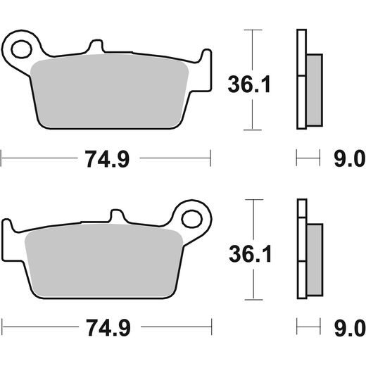DISK PLOČICE BREMBO 07011 CC SCOOTER
