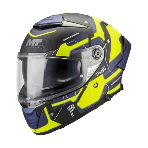 FULL FACE HELMET MT HELMETS THUNDER 4 SV LUMEX B27 MATT XS