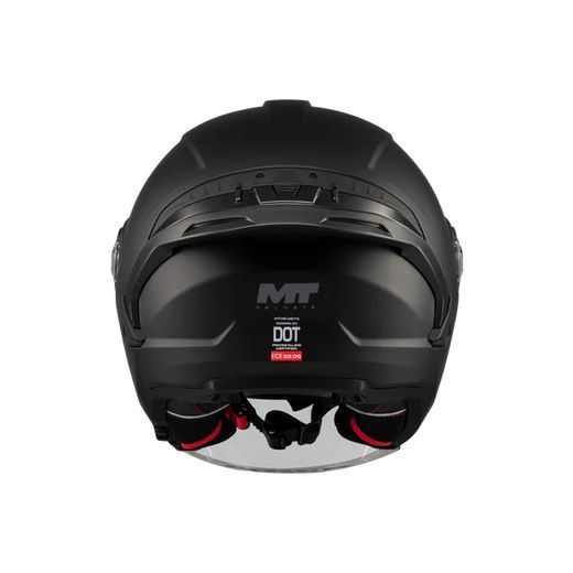 OPEN FACE HELMET MT HELMETS COSMO SV PURE A1 MATT S