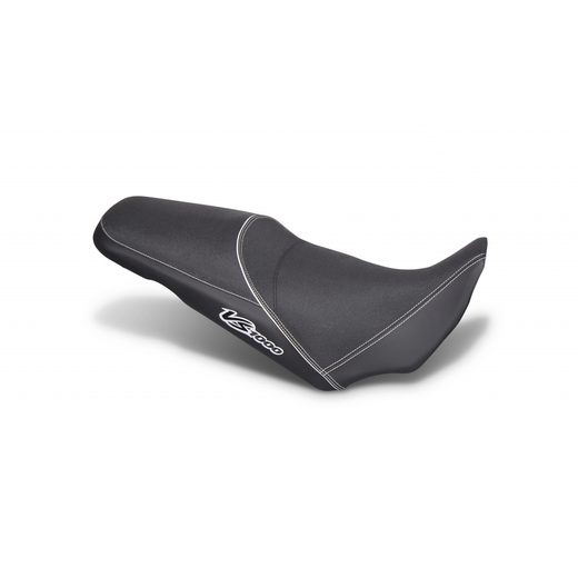 COMFORT SEAT SHAD SHS0V1400H HEATED BLACK/WHITE, GREY SEAMS