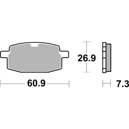DISK PLOČICE BREMBO 07041 CC SCOOTER