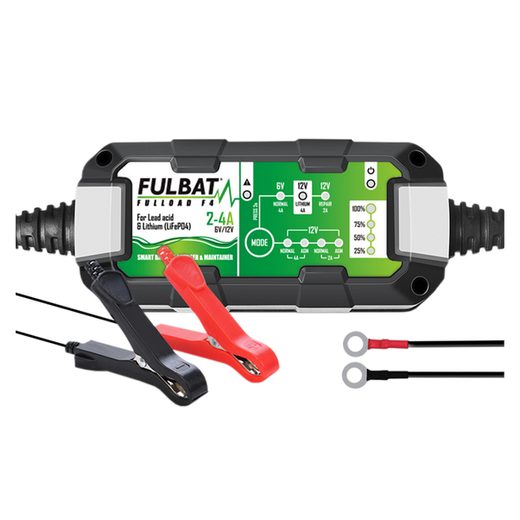 PUNJAČ ZA AKUMULATORE FULBAT FULLOAD F4 FULLOAD F4 2A (SUITABLE ALSO FOR LITHIUM)