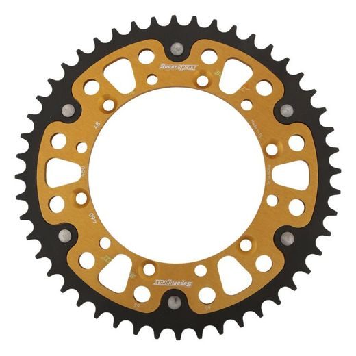 CHAIN KIT EK - SILVER CHAIN 520 SRO, O-RING, CHK FRONT SPROCKET SUPERSPROX, CHK REAR SPROCKET SUPERSPROX STEALTH FOR KAWASAKI KX 250 (F) 4T 2004-2005