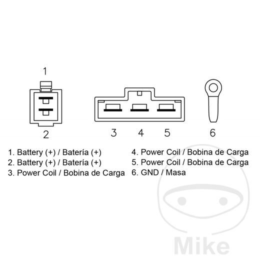 REGULATOR/RECTIFIER JMP