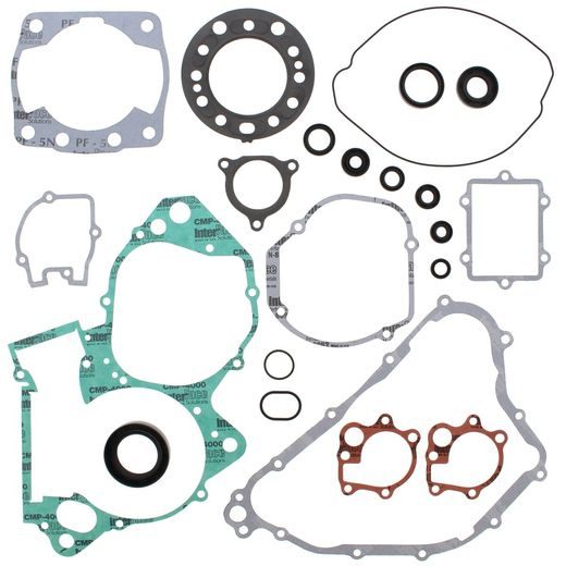 COMPLETE GASKET KIT WITH OIL SEALS WINDEROSA CGKOS 811261