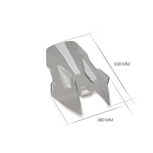 WINDSCREEN PUIG TOURING 20411H SMOKE