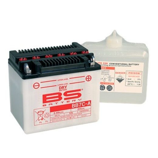 KONVENCIONALNI AKUMULATORI (INCL.ACID PACK) BS-BATTERY BB7C-A (YB7C-A) ACID PACK INCLUDED