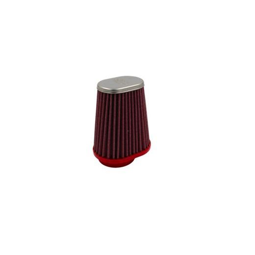 CONICAL AIR FILTER BMC FBPF55-120L METAL TOP (LEFT)