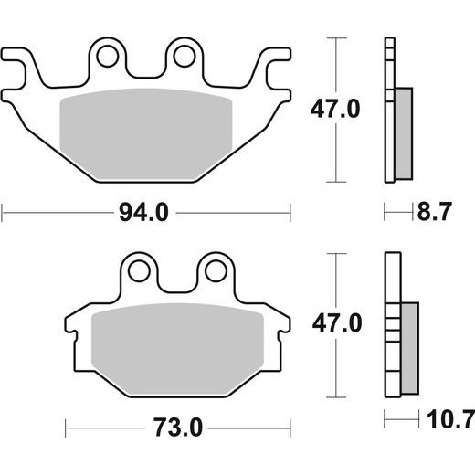 DISK PLOČICE BREMBO 07GR5209 CC ROAD