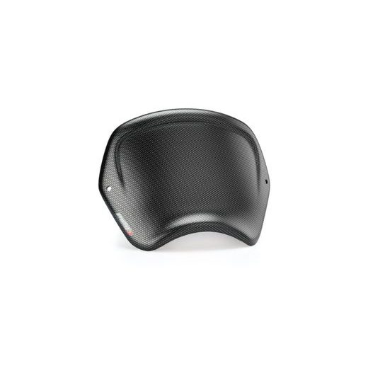 WINDSHIELD PUIG FRONTAL PLATE 22138C CARBON LOOK