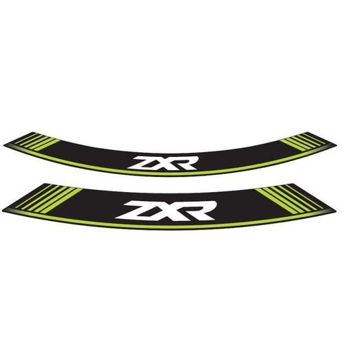 RIM STRIP PUIG ZXR 9292V GREEN SET OF 8 RIM STRIPS