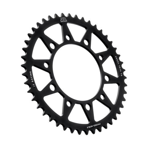 REAR ALU SPROCKET JT JTA 1303-46BLK 46T, 520 CRNI