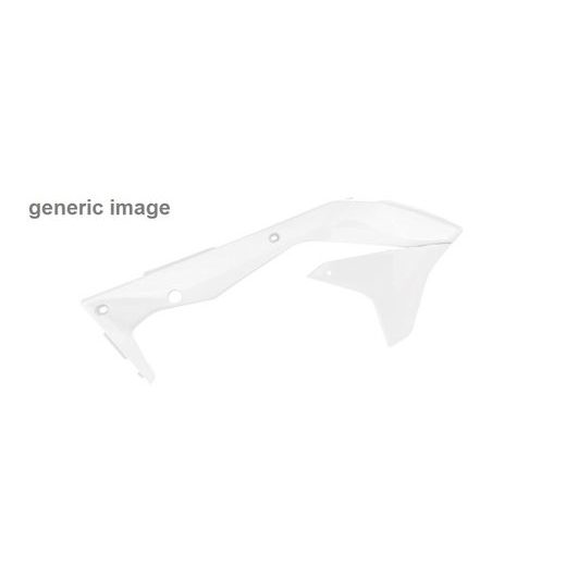 RADIATOR SCOOPS POLISPORT 8418300004 YELLOW