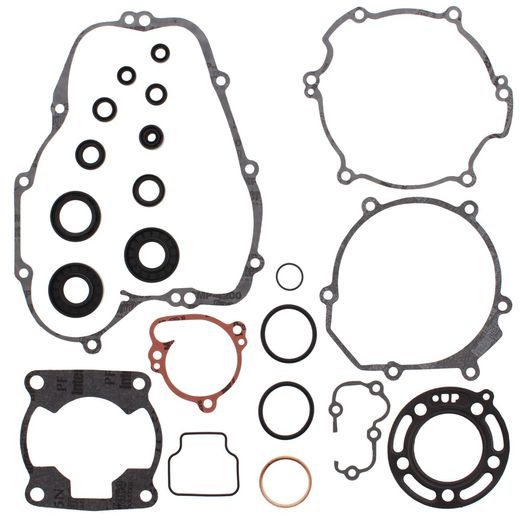 COMPLETE GASKET KIT WITH OIL SEALS WINDEROSA CGKOS 811410