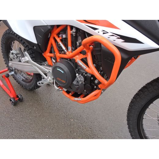 ENGINE GUARDS RDMOTO CF124O ORANGE UPPER + LOWER