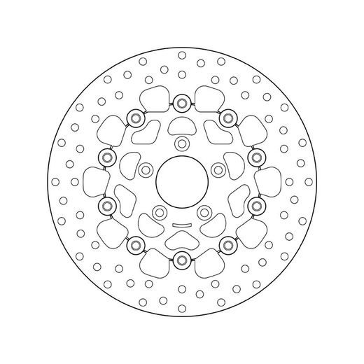 KOČIONA DISK BREMBO 78B40891 FLOATING