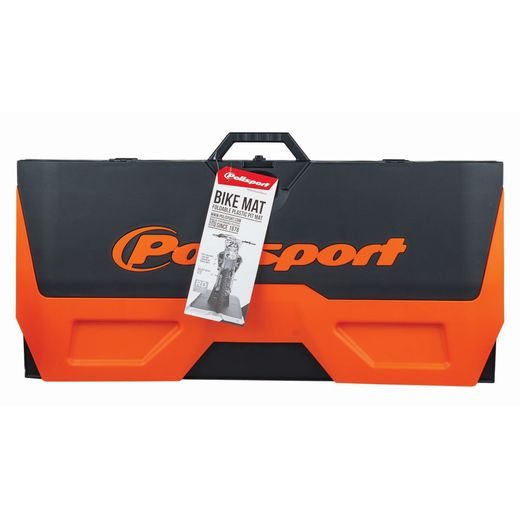 BIKE MAT POLISPORT 8982200002 ORANGE/BLACK