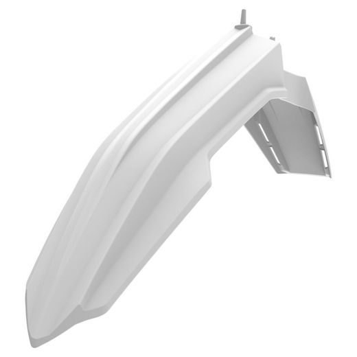 FRONT FENDER POLISPORT 8554400002 WHITE FOR SUZUKI RM-Z 250 2019-2026, SUZUKI RM-Z 450 2018-2024