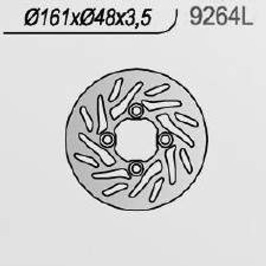 KOČIONA DISK NG 9264L