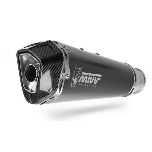 SILENCER MIVV DELTA RACE K.049.LDRB STEEL BLACK