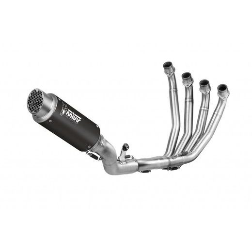 FULL EXHAUST SYSTEM MIVV GP PRO H.072.LXBP BLACK STAINLESS STEEL