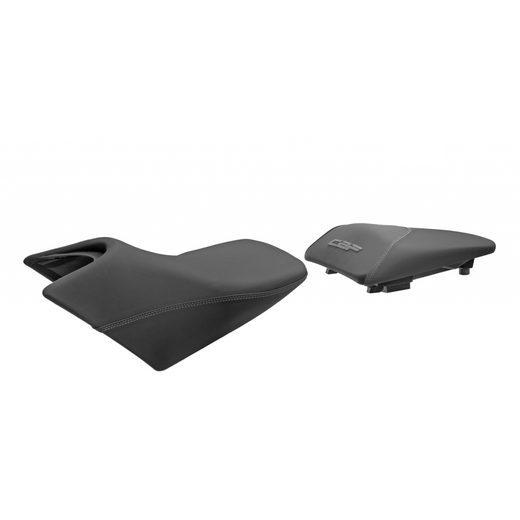 COMFORT SEAT SHAD SHH0C111CH HEATED BLACK/GREY, GREY SEAMS (WITHOUT LOGO)