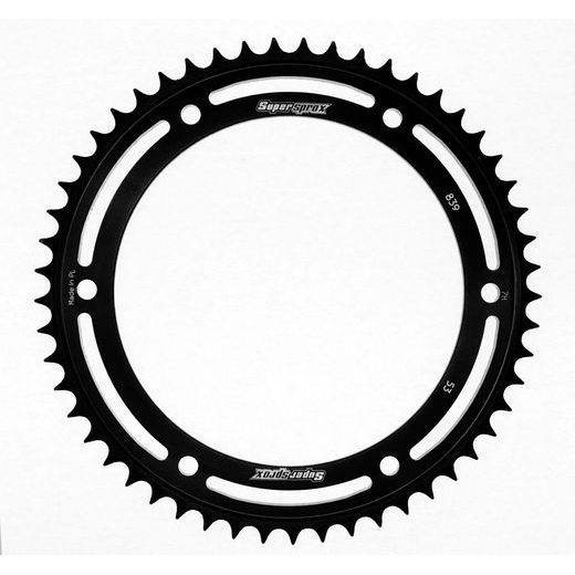 CHAIN KIT EK - SILVER CHAIN 428 DEH, NON-SEALED, CHK FRONT SPROCKET SUPERSPROX, CHK REAR SPROCKET SUPERSPROX FOR YAMAHA WR 125 X 2009-2015
