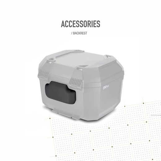 TOP CASE SHAD TERRA TR41 D0TR41200 ALUMINIUM