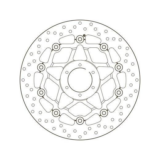 KOČIONA DISK BREMBO 78B408B4 FLOATING